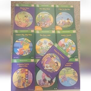 Tag School Phonemic Awareness Lot Of 10 Leap Frog Books Classroom Series